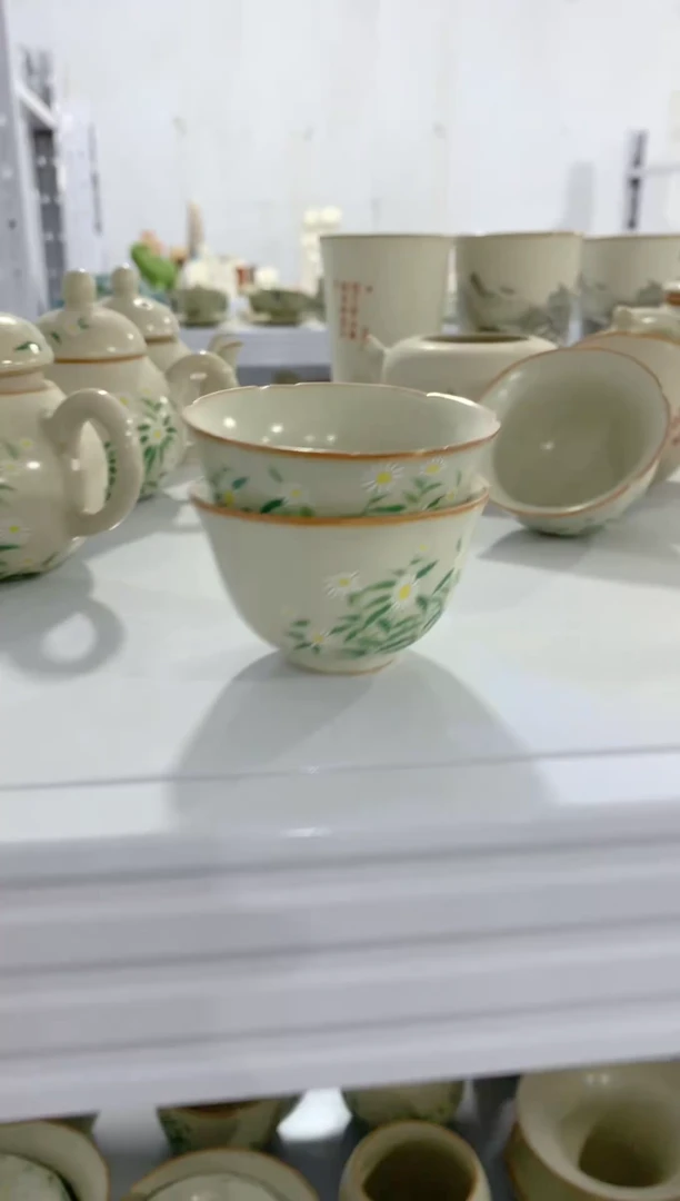 【闪购商品】陶瓷茶壶茶杯茶碗（轻轻微瑕）