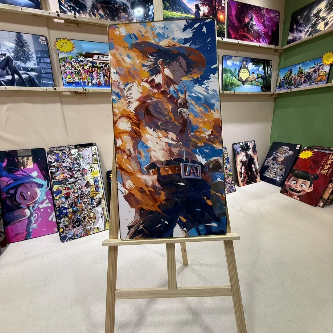海贼王艾斯动漫挂画电竞房间卧室装饰画40-80-169