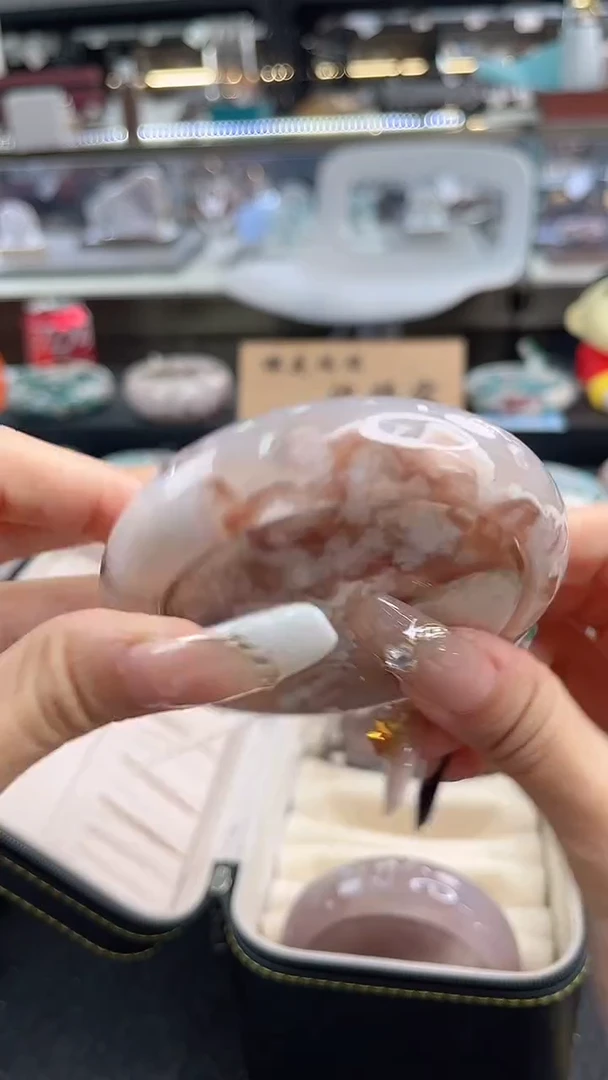 未镶嵌手镯石英质玉六*六圈口（赠品镯心）