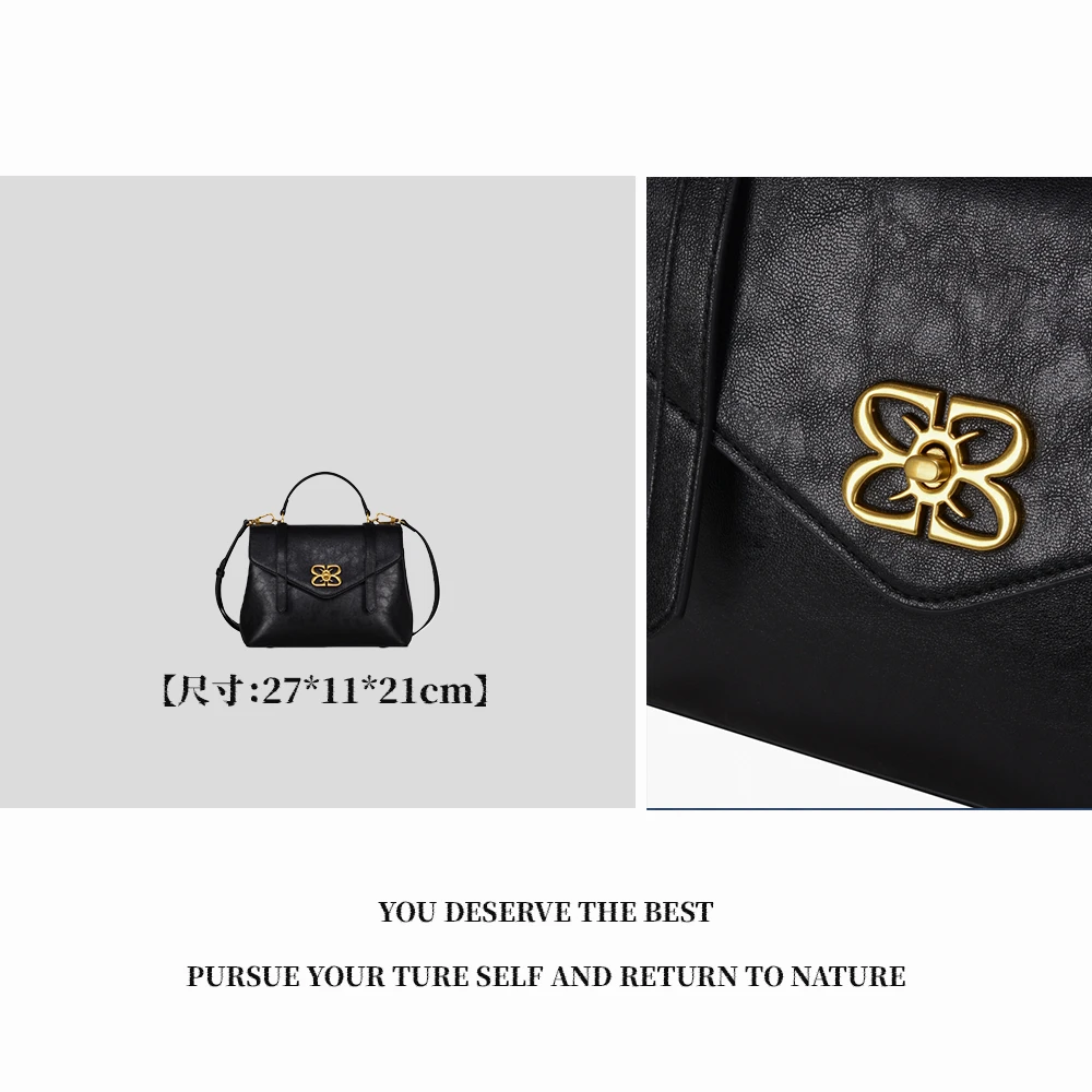 【广州特特】GQ-9044-黑色轻奢百搭女士小众腋下单肩肩包