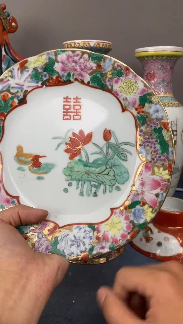 摆件567老厂瓷微瑕慎拍（已开价）