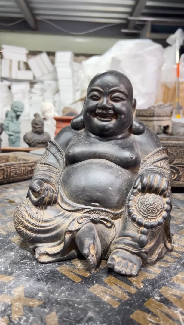 陶土【火山泥】大肚佛