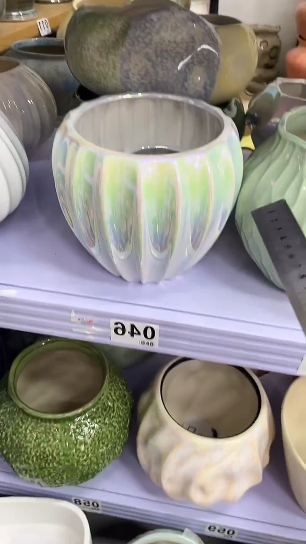 【12.10陶瓷花盆】  高度 20     口径     17