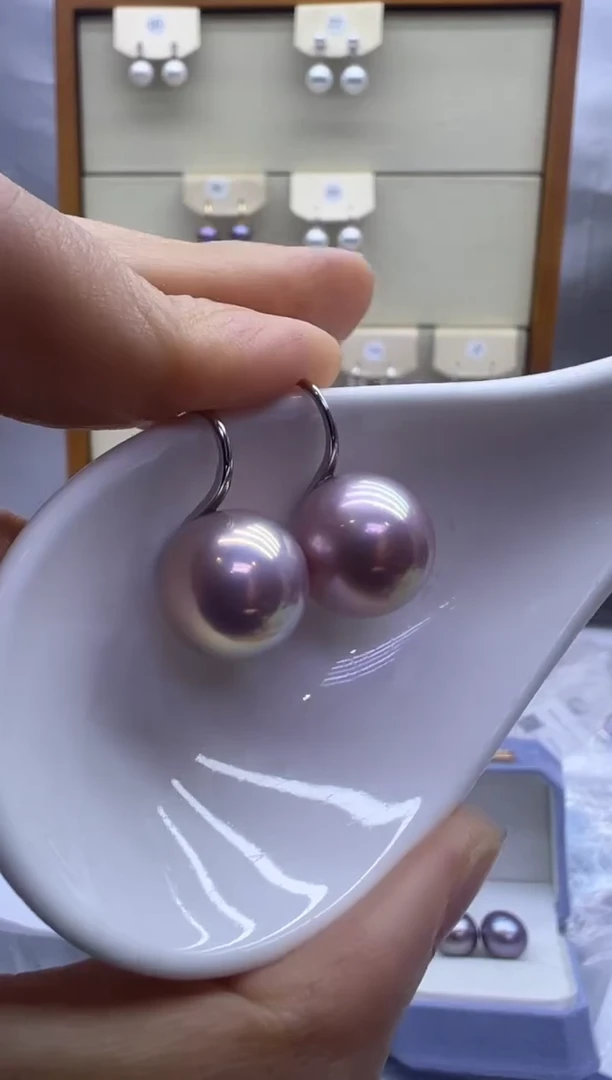未镶嵌耳饰淡水珍珠0191