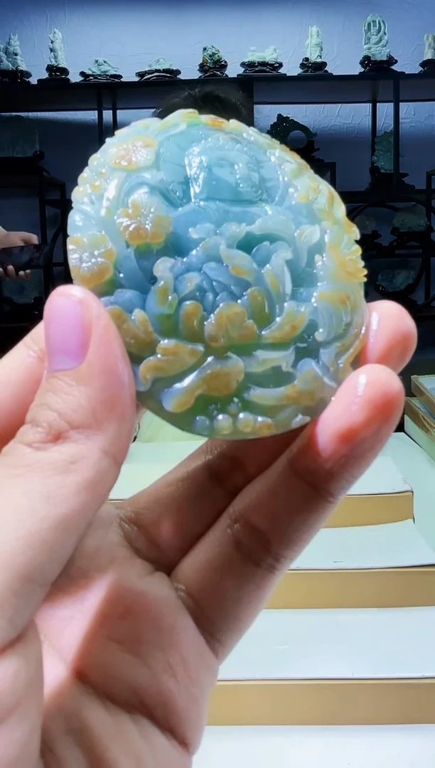 【闪购商品】定制翡翠未镶嵌毛货02210075