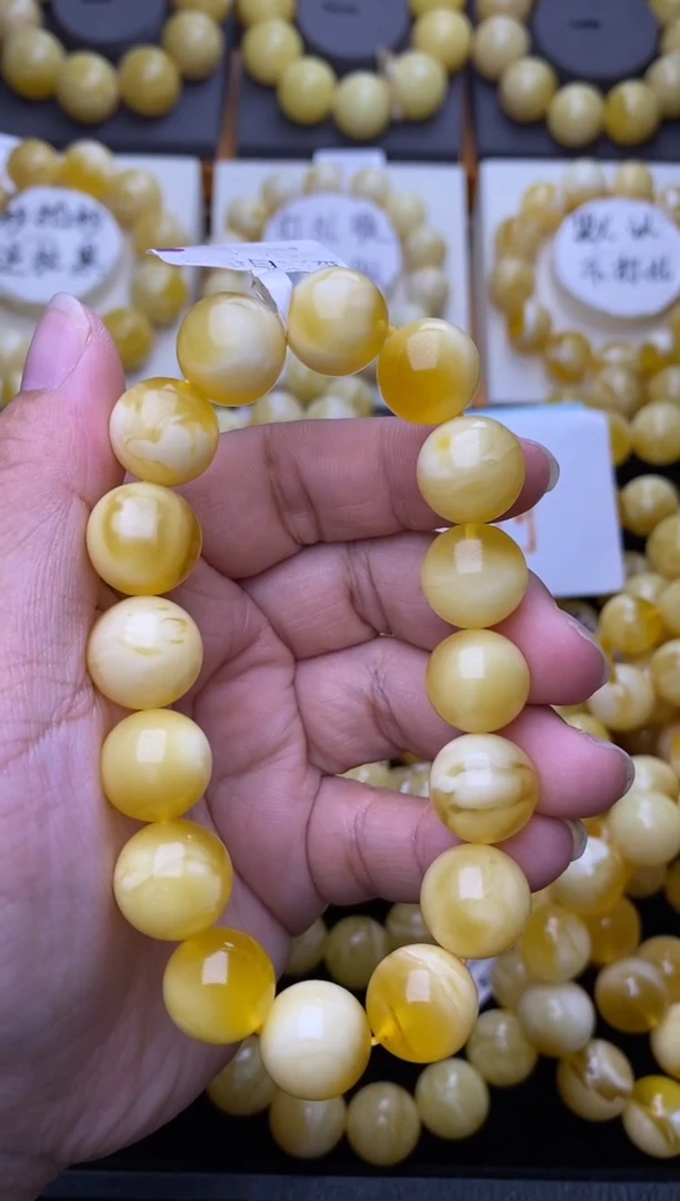 裸石琥珀未镶嵌大小姐珠宝严选68