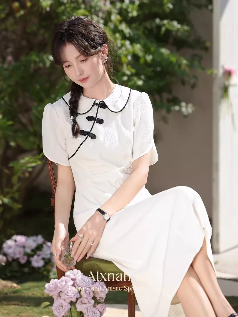 《浮云卷》新中式连衣裙优雅气质裙子夏季女款L33876