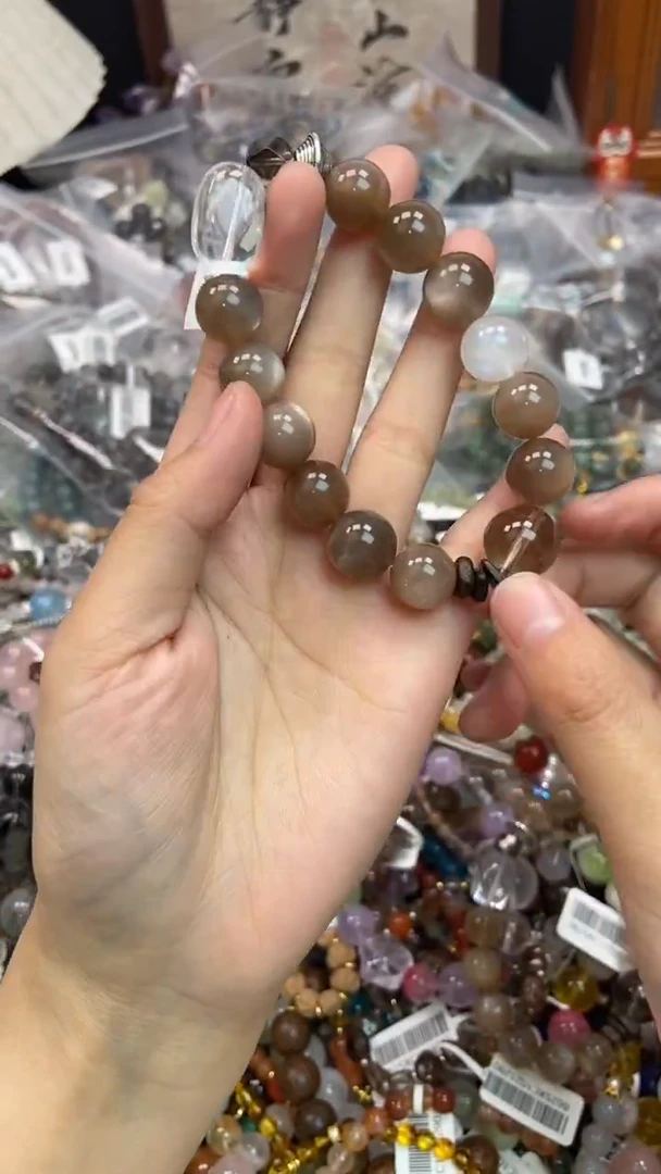 未镶嵌手链月光石526