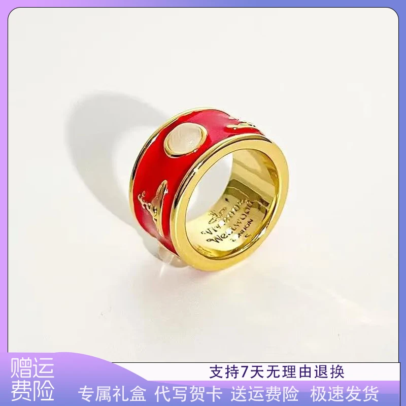 铜合金戒指 西太后戒指 土星系列  男女百搭时尚经典土星造型戒指