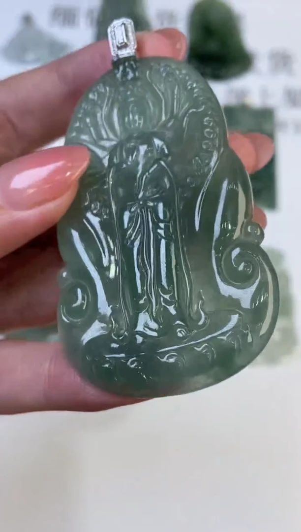 翡翠挂件未镶嵌317688