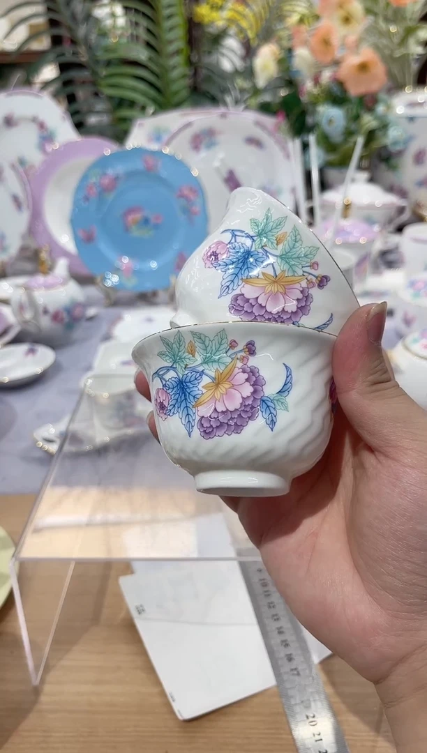 36%以上骨粉骨瓷茶杯2个