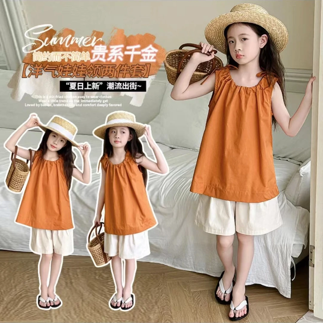 女童夏季短袖T恤198