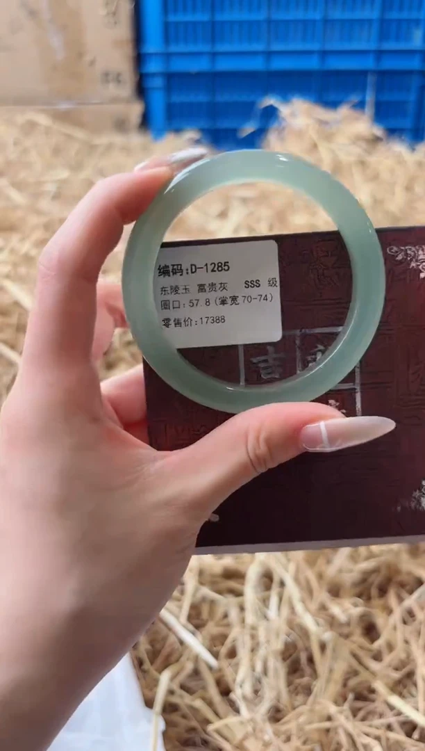 未镶嵌手镯石英质玉D-1285