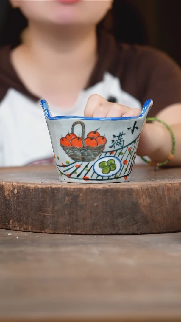 瓷片景德镇高温釉下彩（食品级）