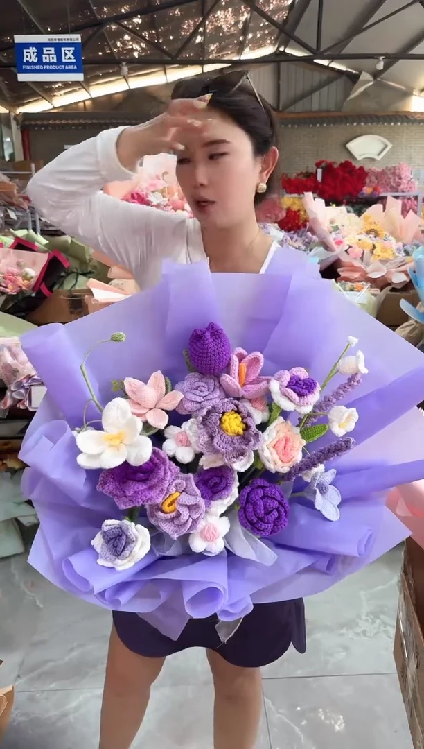 非遗手工定制花束，孤品清仓！！