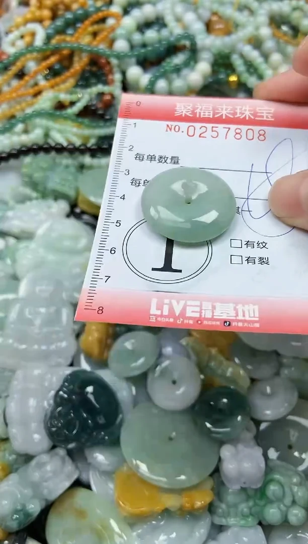 未镶嵌挂件翡翠闪购0257808