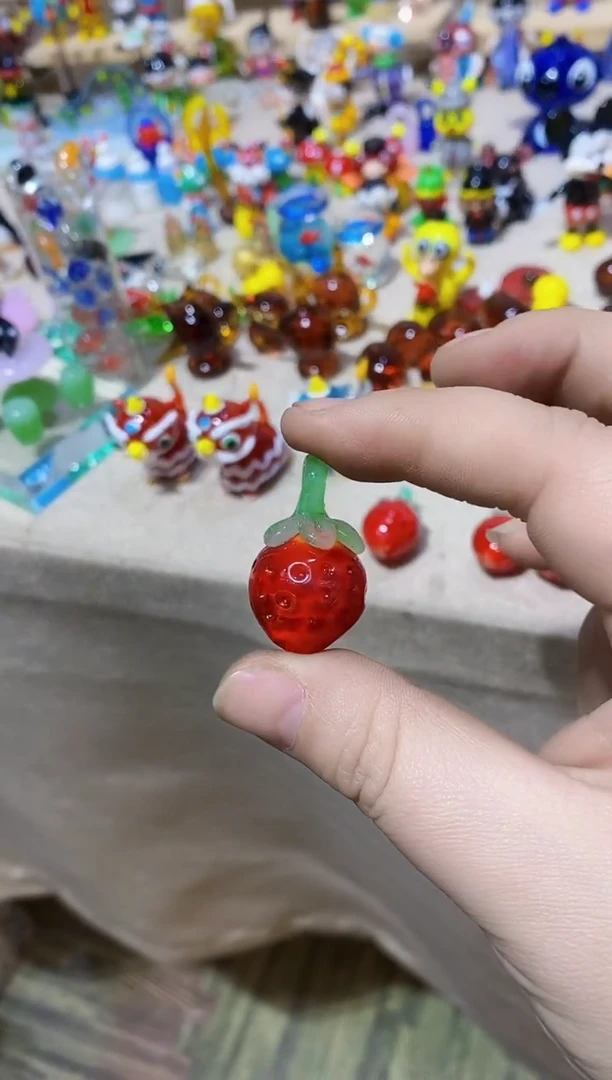 【闪购商品】琉璃手工艺品草莓