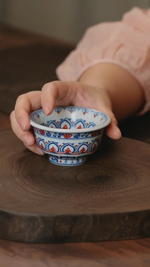 雨溪山房 景德镇手绘主人杯