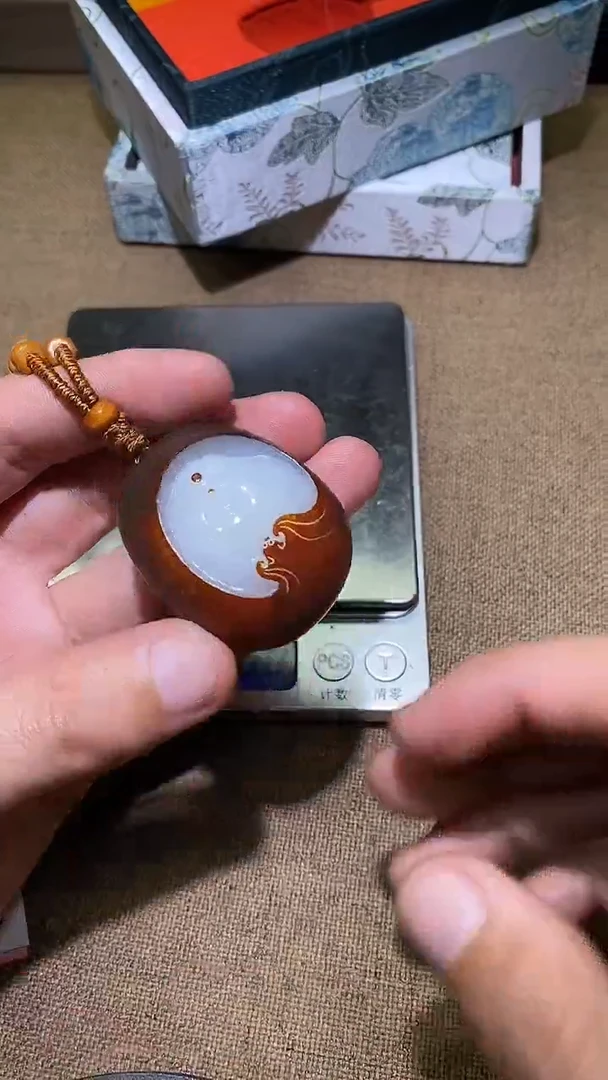 颈饰未镶嵌和田玉中*网A7