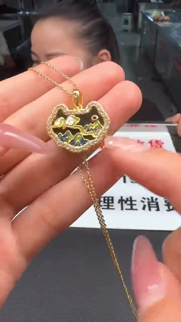 【闪购商品】和田玉颈饰未镶嵌如意多样性发货【发其一】8222/7