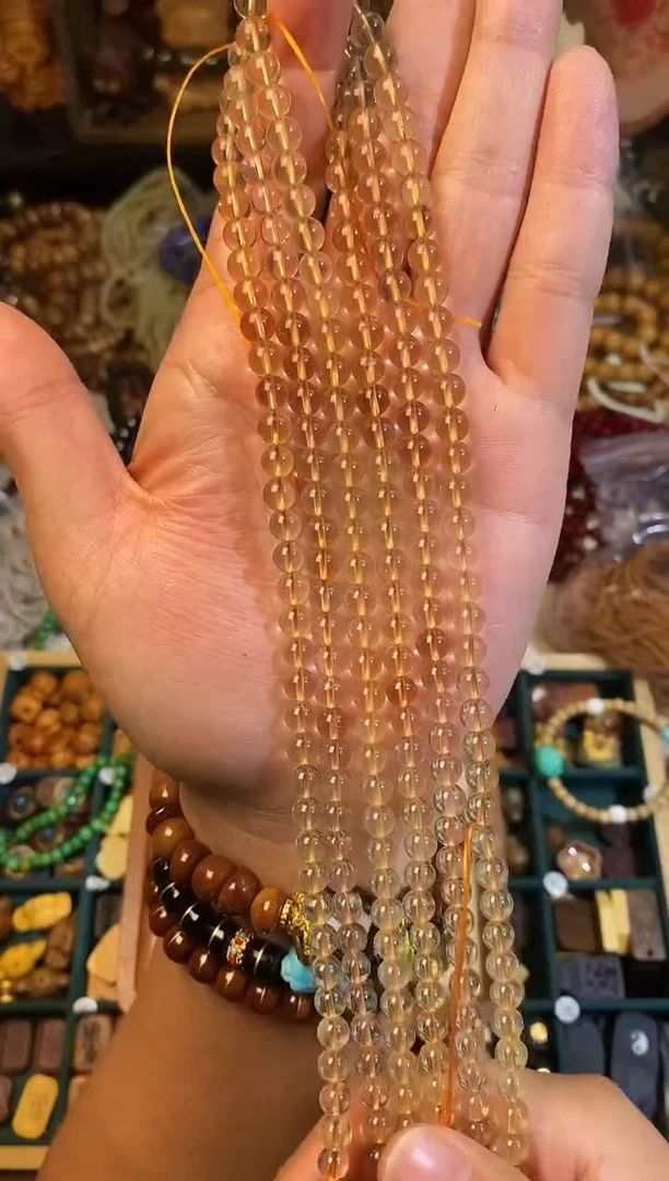 非洲檀香手串/手链黄水卡7+多圈