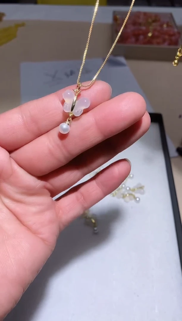 【闪购商品】玛瑙/玉髓吊坠(不含链)未镶嵌多样性发其一【17】