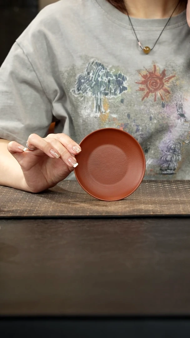 茶壶紫砂朱泥新款小壶承