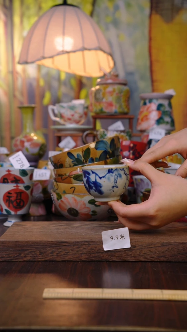 摆件泥垚手作 景德镇手工手绘器物