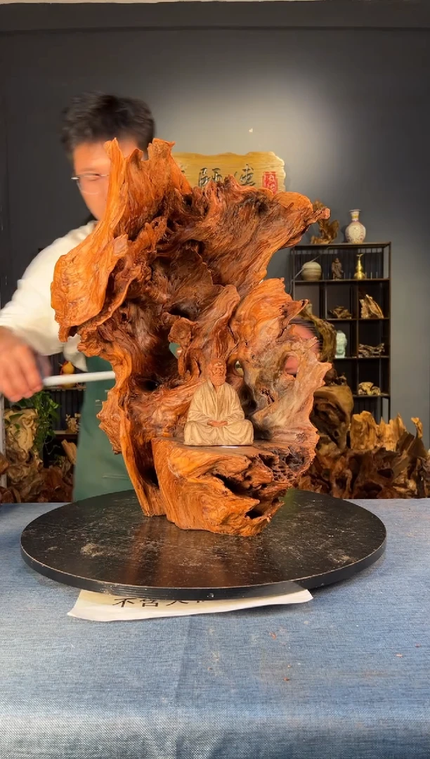 木 卢师傅根艺作品（不包含人物摆件）