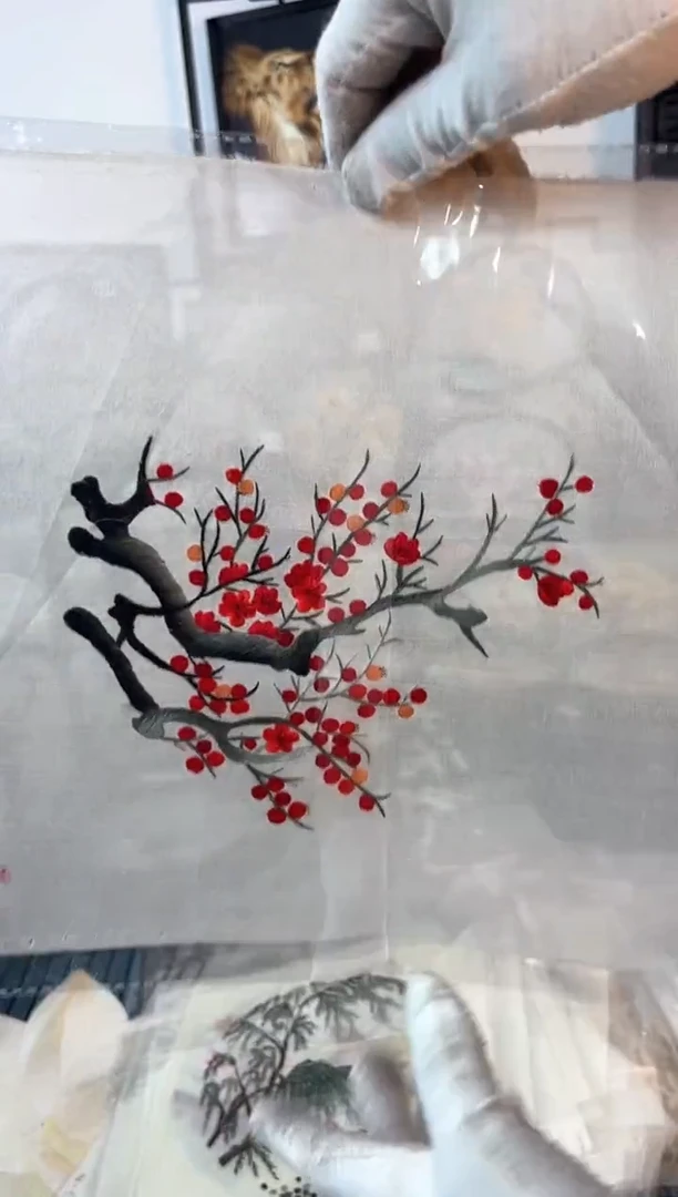 刺绣非遗苏绣双面绣片169