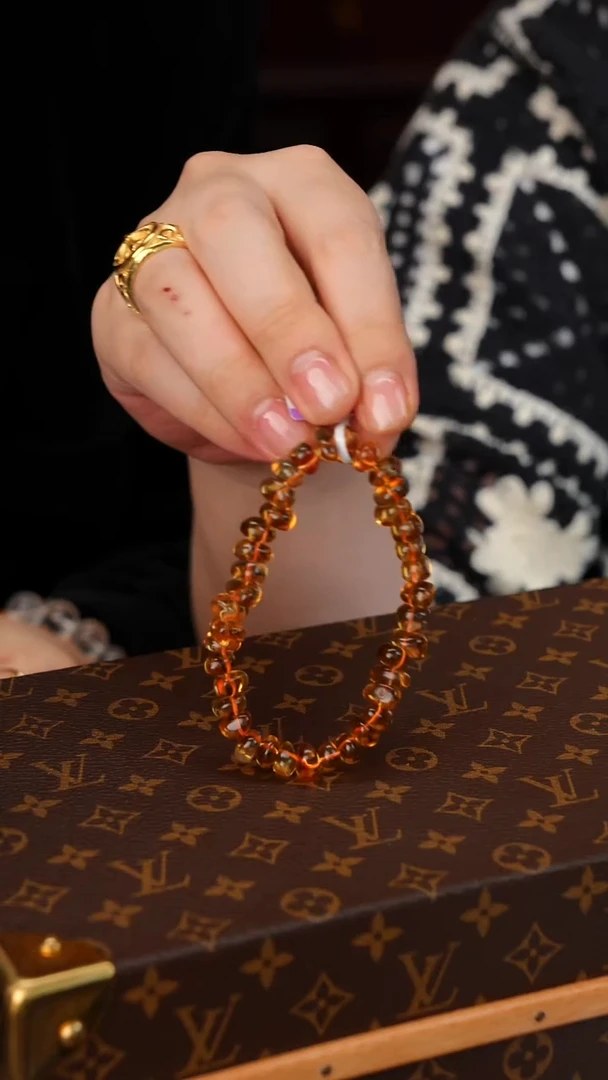 未镶嵌手链水晶黄水晶hs828