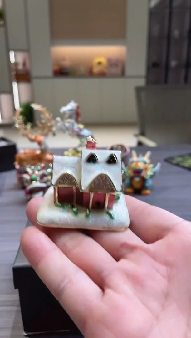 七宝烧珐琅彩首饰盒