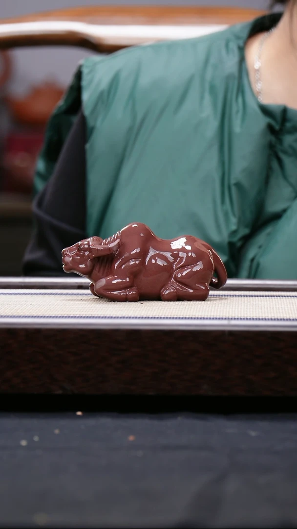 【闪购商品】紫砂茶壶茶宠   牛气冲天