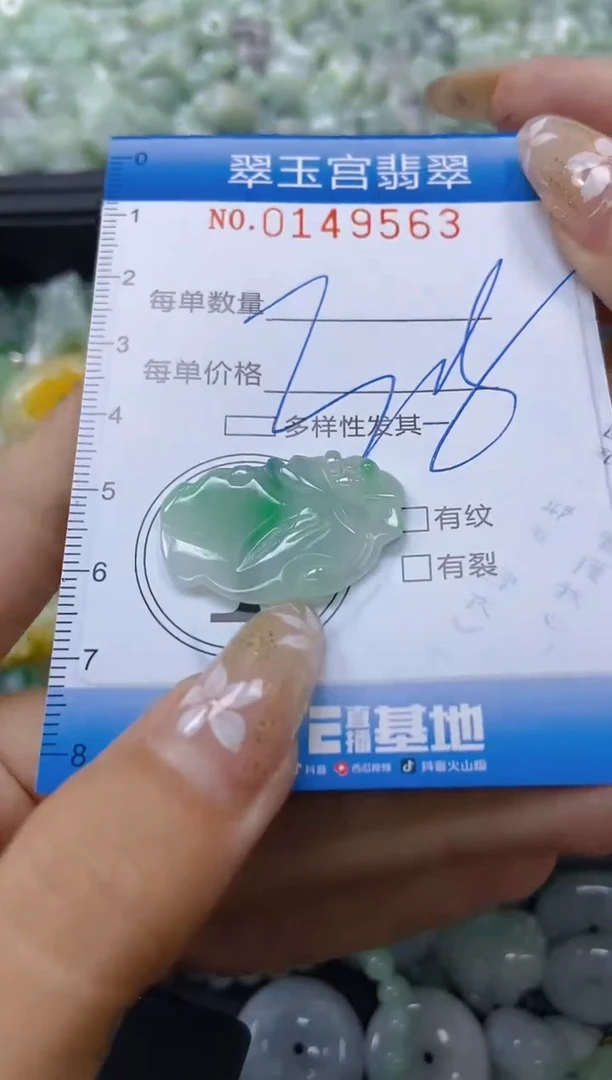 翡翠未镶嵌颈饰闪购0149563