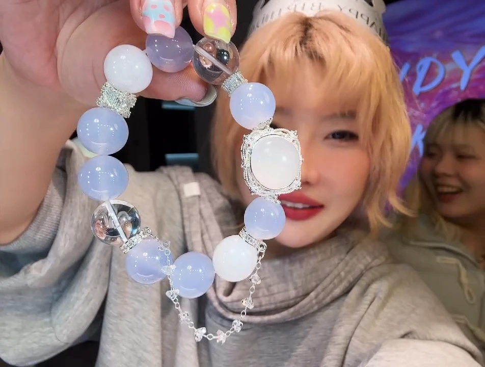 未镶嵌戒指水晶黑糖kiki