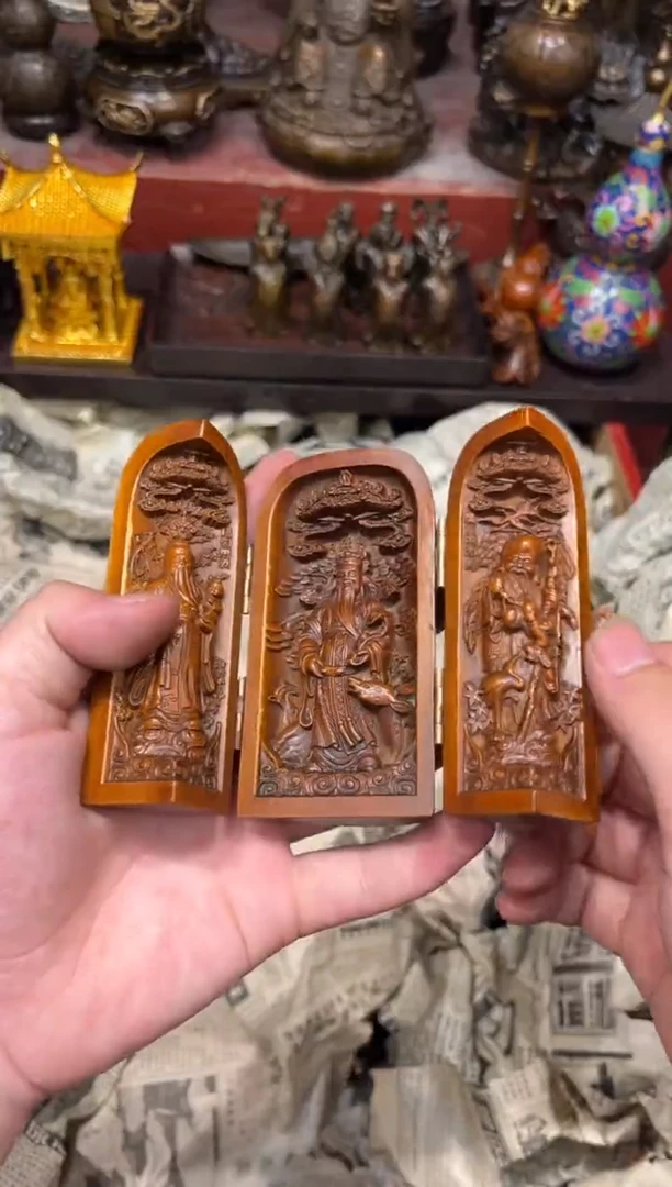 黄杨木Q瑞瑞古铜高端精品74