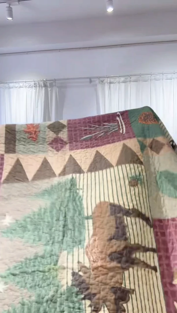 棉220*230纯棉床盖122号瑕疵