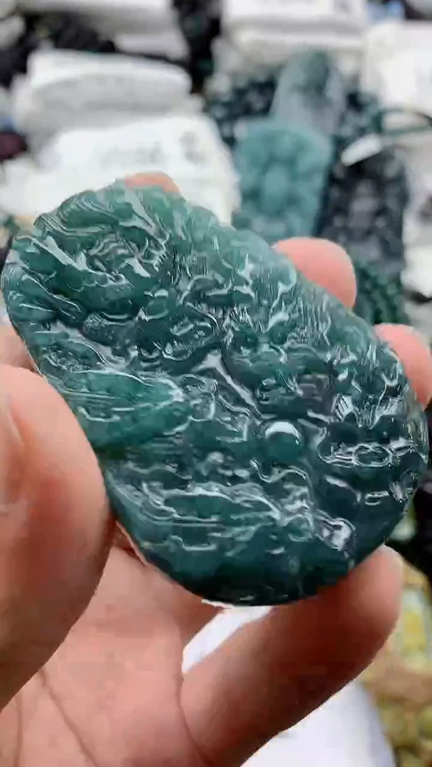 翡翠未镶嵌颈饰888