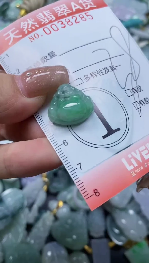 翡翠未镶嵌颈饰闪购0038285