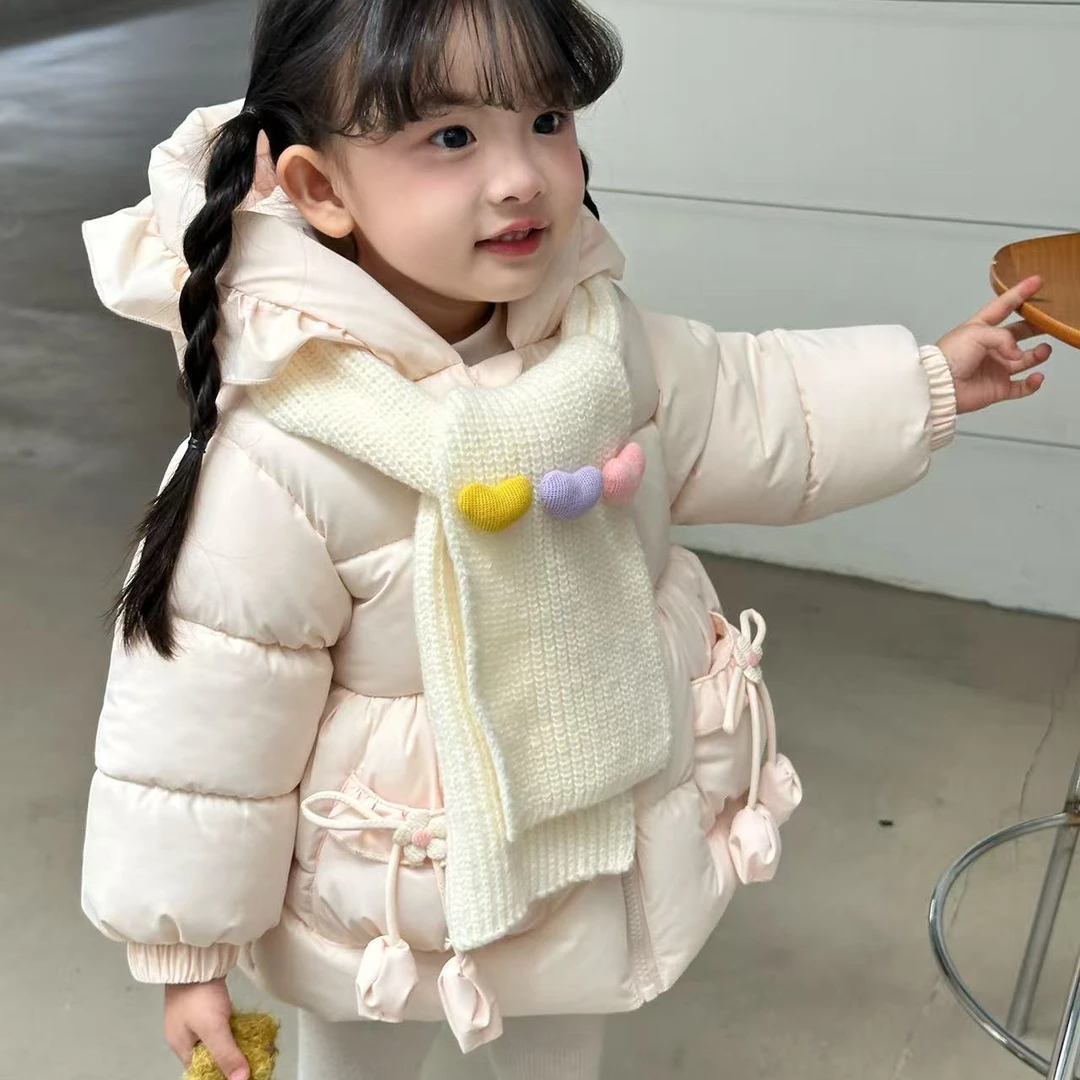 【MU&YAN高定】连帽棉袄中长款卡通动漫冬装棉服时尚122718