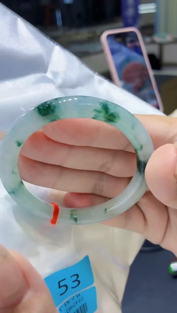 未镶嵌手镯翡翠翡翠手镯53-55