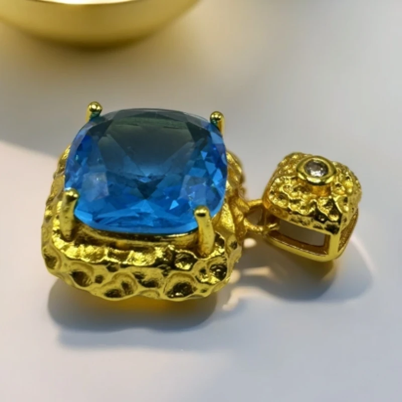 金色雅翠高奢精选吊坠Y23