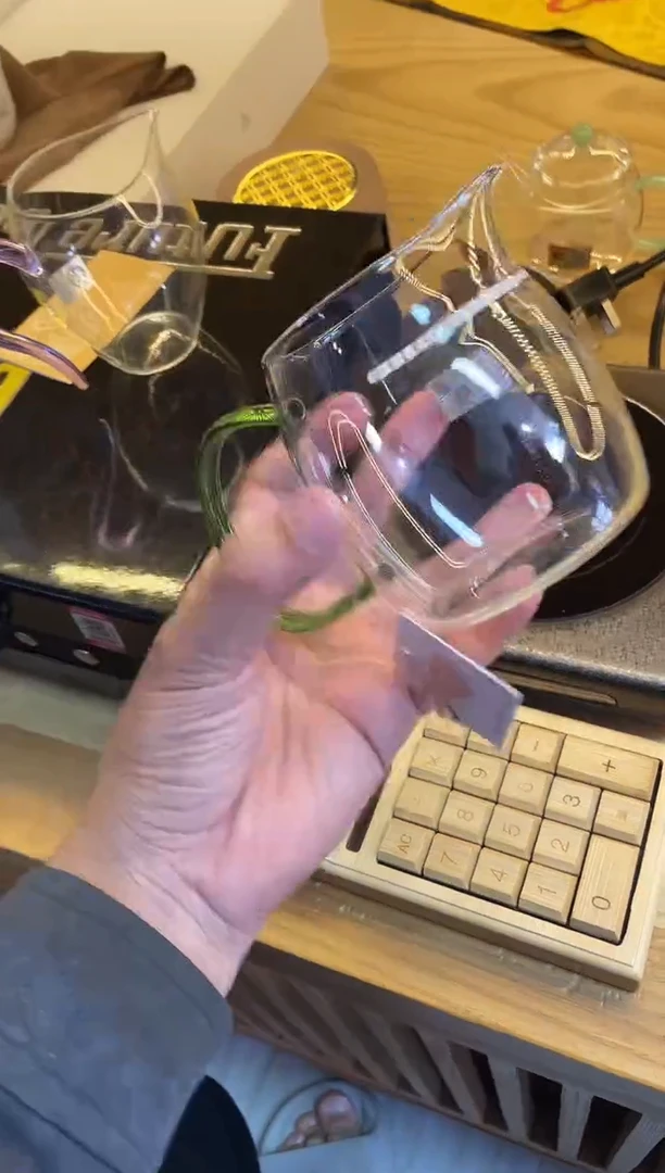 禾器/泰然茶海-月牙款/湖绿