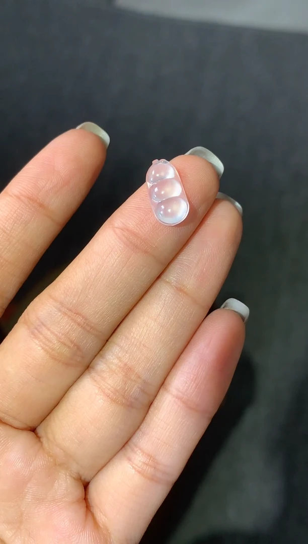 未镶嵌裸石翡翠冰四季豆子