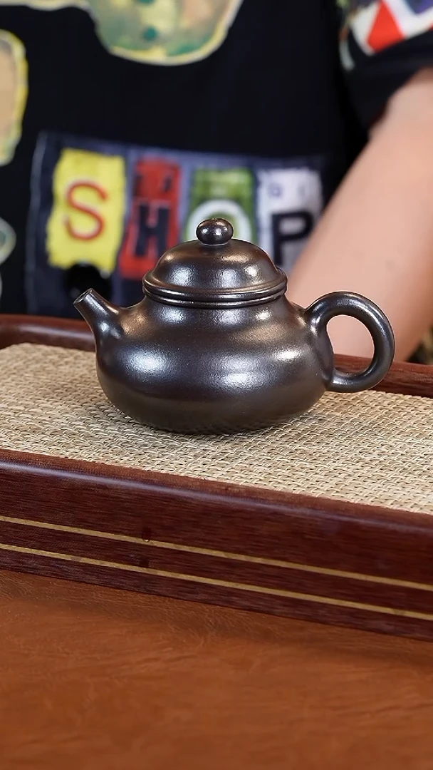 茶壶紫砂储逸平石黄容天壶
