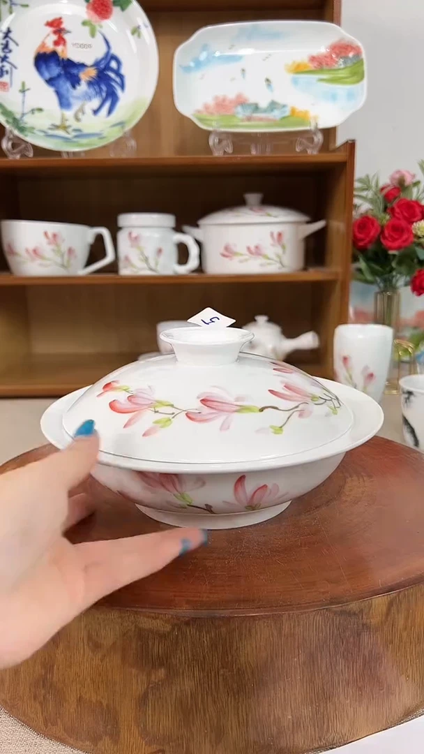 摆件景德镇手工手绘陶瓷