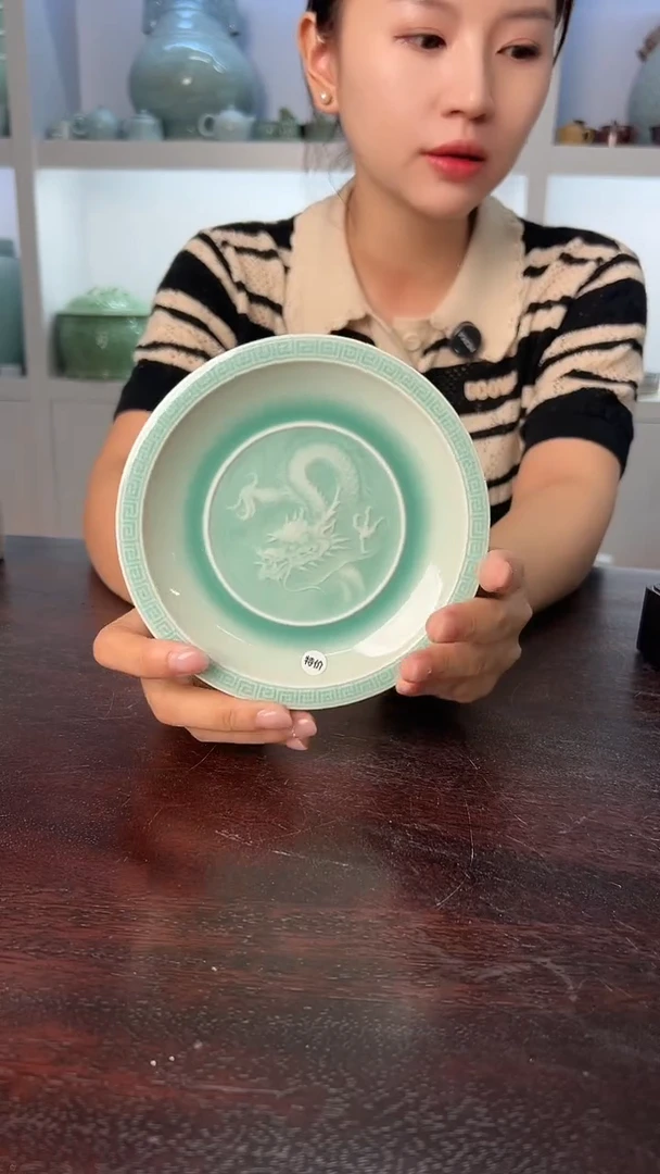 龙泉云间青瓷小米茶器