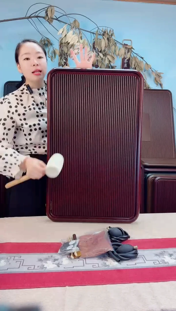 千川红色款式茶盘80*50*5
