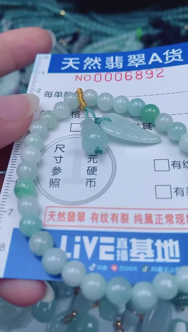 颈饰未镶嵌翡翠00006892