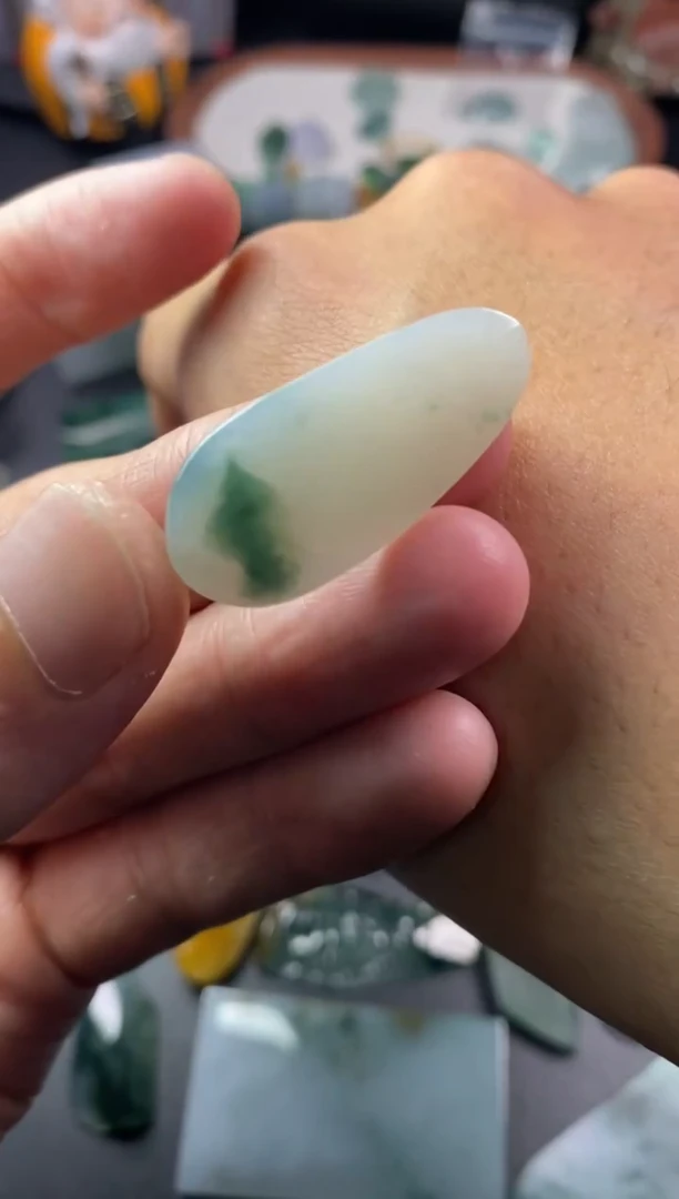 未镶嵌定制翡翠翡翠片料定制未镶嵌12.24-19